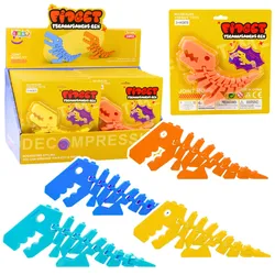 Dinosaurier Puzzle Fidget 3D Puzzle Flexibel Biegbar Mix