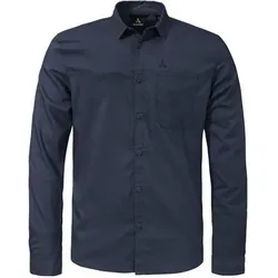 SCHÖFFEL Herren Hemd Shirt Treviso M, Größe 56 in Blau Blau