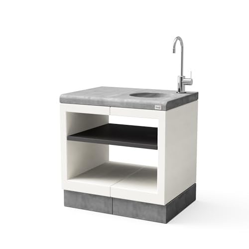 Movelar Kitaway Inbouwspoelbak Grill