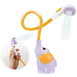 Handbrauser Elefant - batteriebetrieben, lila
