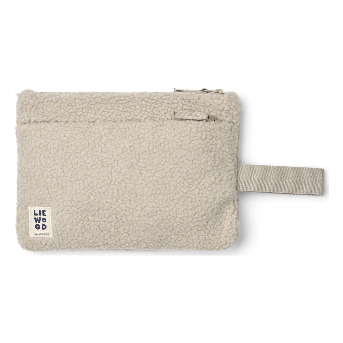 Liewood Dina Pile Diaper Pouch mist (1500) ONE SIZE LW21152-1500-ONE SIZE-CU
