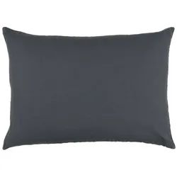 IB Laursen Kissenbezug Leinen 70x50 cm, 70 x 50 cm, midnight blue