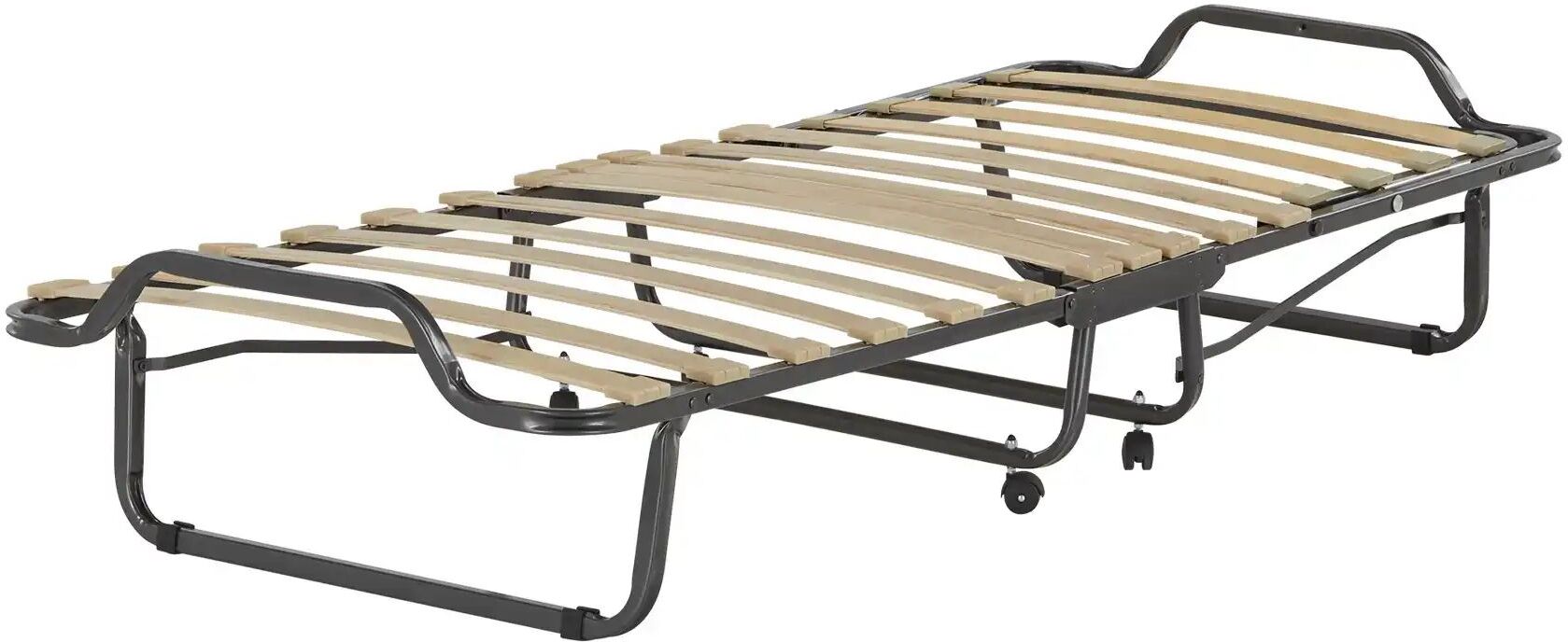 Höffner Gästebett  Klipp Klipp Gel ¦ grau ¦ Maße (cm): B: 80 H: 40 T: 200.0