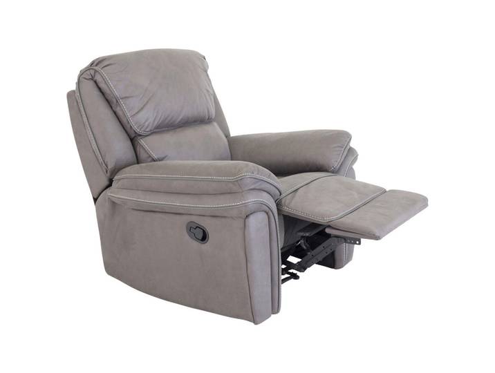 Livetastic Fernsehsessel, Grau, Schwarz, Metall, Kunststoff, 98.5x96x99 cm, abwischbar, Wohnzimmer, Sessel, Fernsehsessel