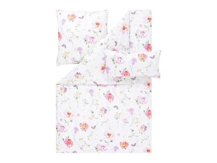 ESTELLA Bettwäsche Aluna Multicolor Satin des Luxe - 3teilig (1 x 40x80 + 1 x 80x80 + 1 x 135x200 cm)