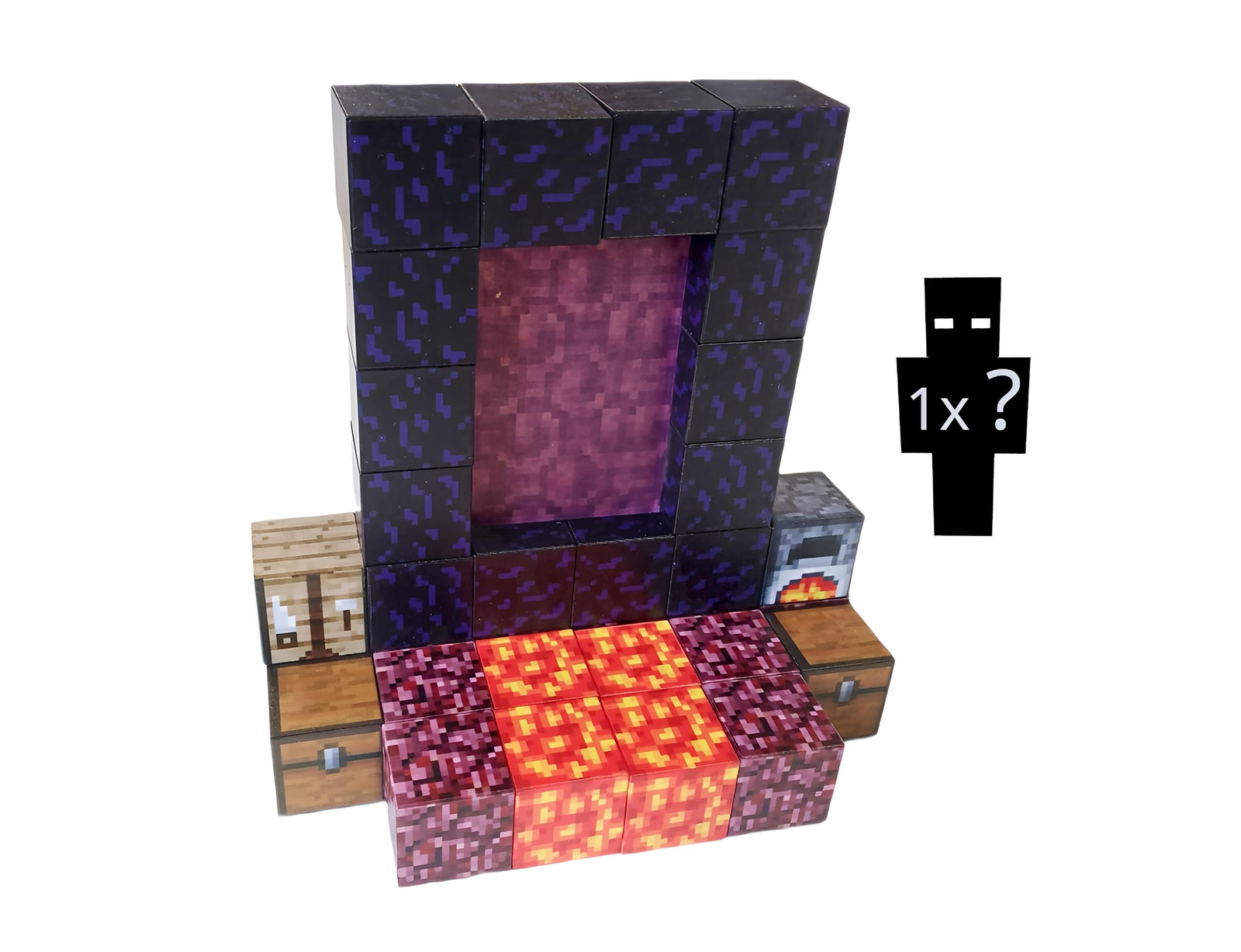 Toybit Magnetische Minecraft Bouwset Portal met 32 onderdelen