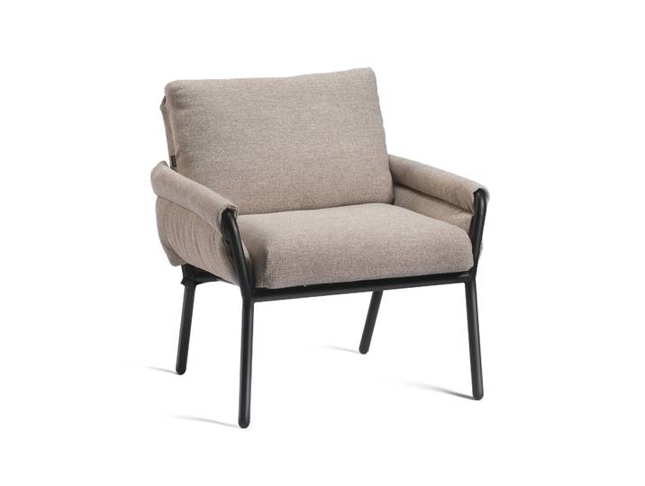 Gaber Coachella Gartensessel 76.0 x 81.0 x 64.0 cm, Beige, Neu