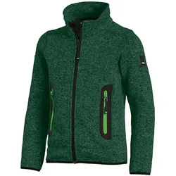 Kinder-Strickfleecejacke "MATS" KIDS - 134/140 - grün