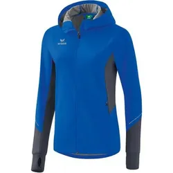 ERIMA Damen Funktionsjacke RACING running jacket, Größe 36 in Blau Blau