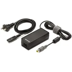 Lenovo Ac Adapter 65W Us Version (65 W), Notebook Netzteil, Schwarz