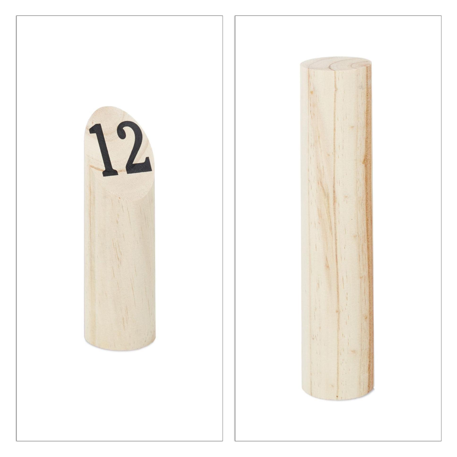 Relaxdays Kubb Wikingerspiel (2 - 6 Spieler) (10023484_0)