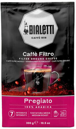 Bialetti - Coffee Press 100% Arabica Gemahlener Kaffee 300 G - MaxiCoffee
