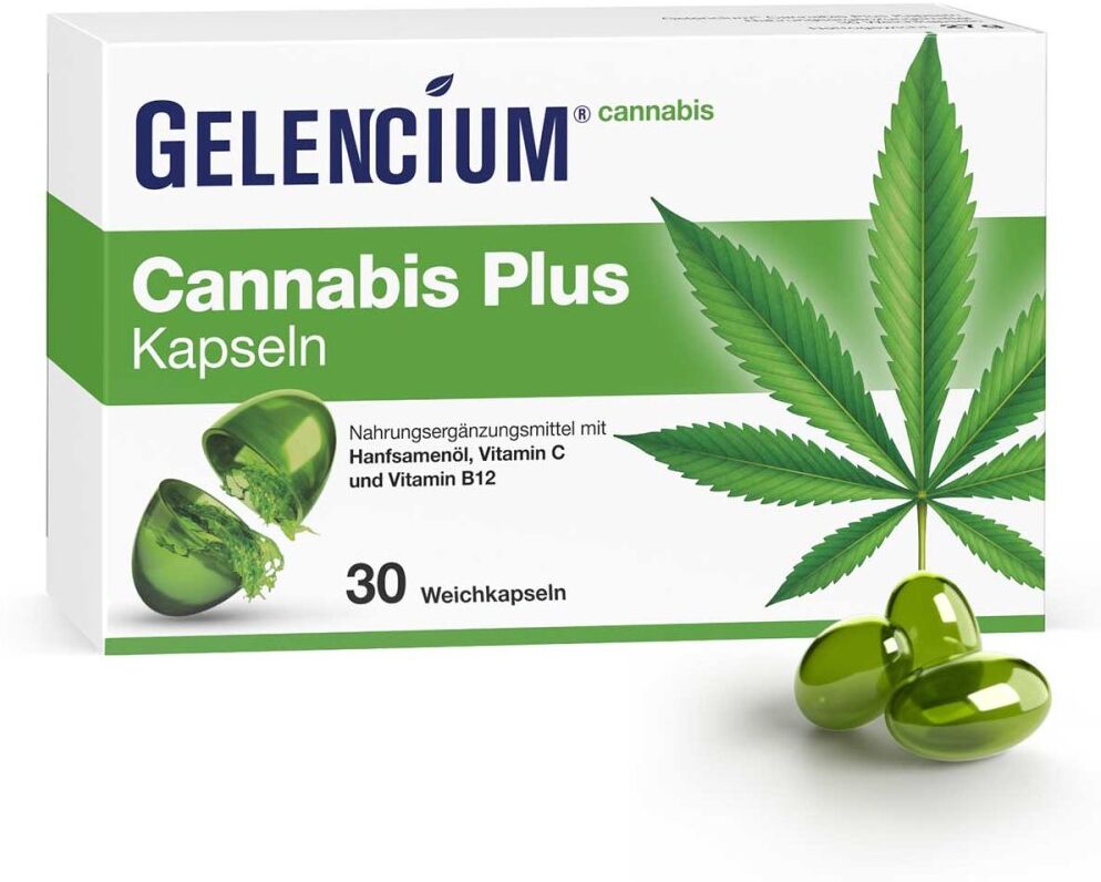 GELENCIUM Cannabis Plus Kapseln mit Vitamin B12