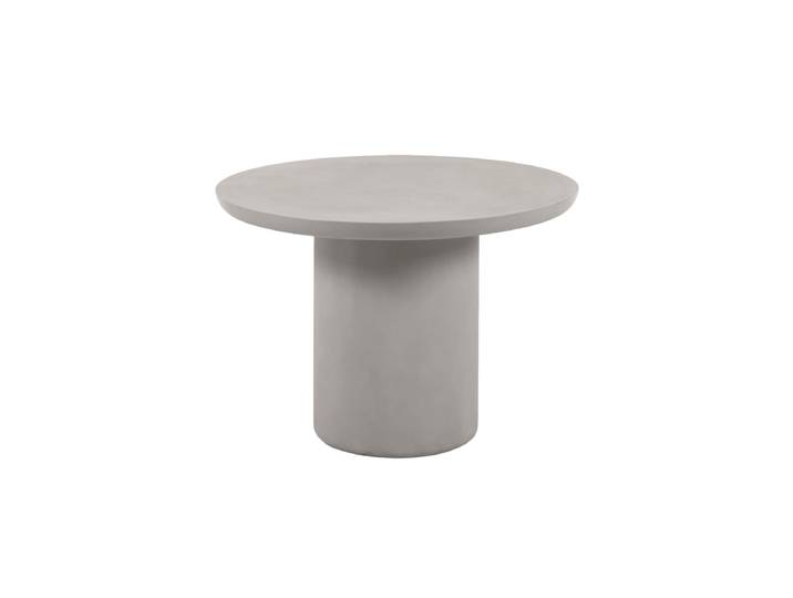 Hochwertiger Gartentisch „Taimi“ aus Zement Grau Kave Home