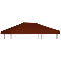 vidaXL Pavillondach 310 g / m2 3x4 m Terrakotta