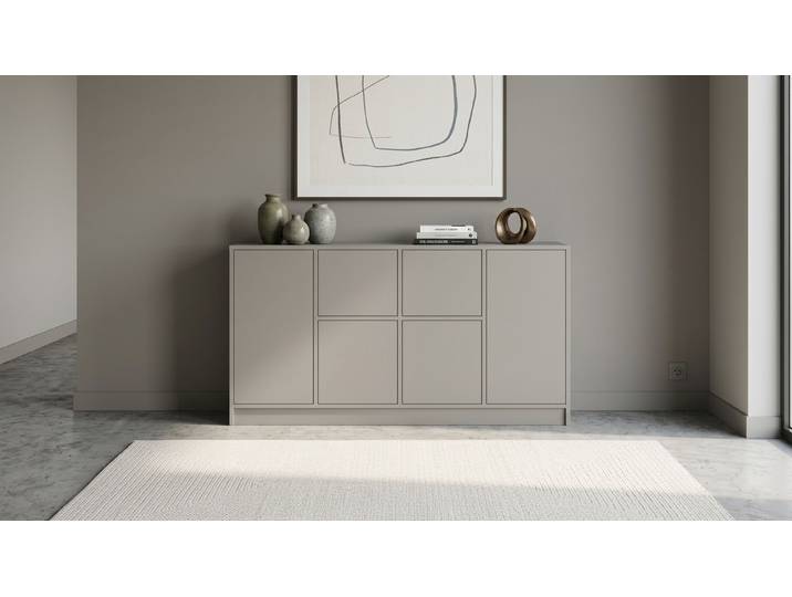 Graues Sideboard nach Maß Premium Dekore Grau