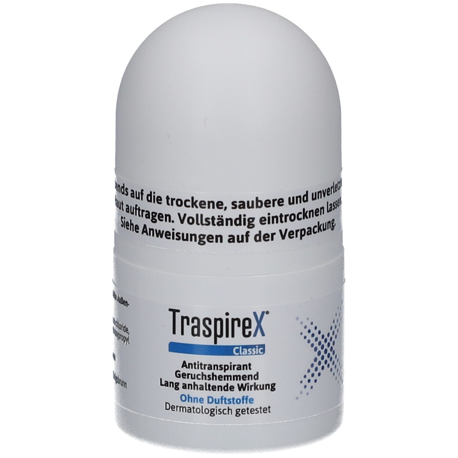 Traspirex Classic Deo-Roller 20 ml Körperpflege