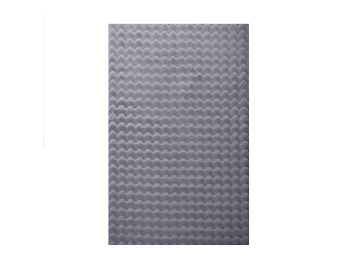 Tapis doux aspect bulles gris foncé 160x230