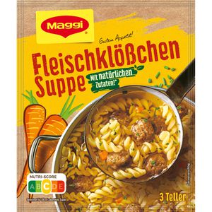 Maggi Fertiggericht Guten Appetit, Fleischklößchen Suppe, 50g