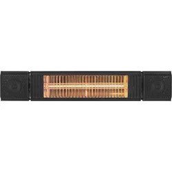Heizgerät Infrarotstrahler Heat and Beat Soundbar Heizer Strahler Bluetooth 2000 Watt