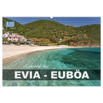 Griechenland - Euböa - Evia (Wandkalender 2026 DIN A2 quer), CALVENDO Monatskalender
