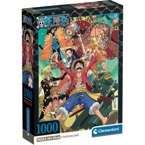 Clementoni Puzzle 39921, One Piece, 1000 Teile, ab 9 Jahre
