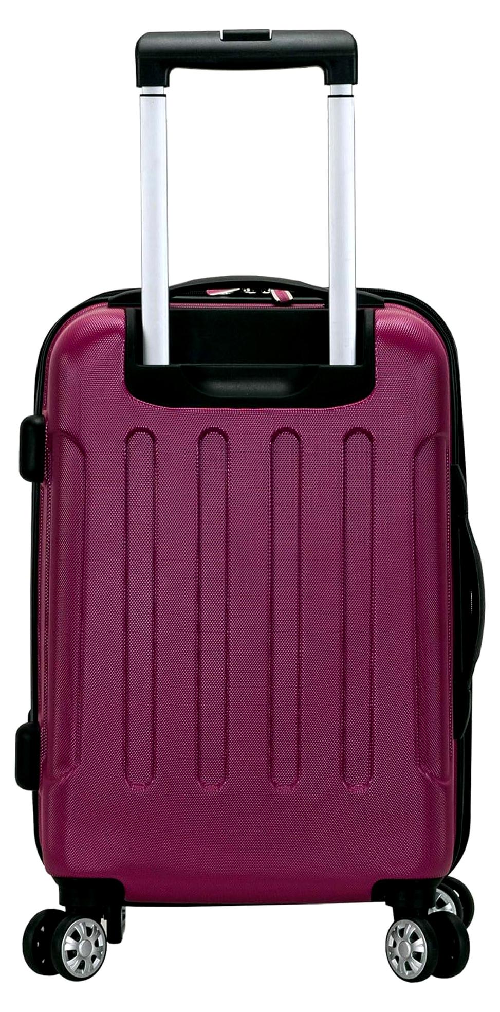 Hartschalenreisekoffer-Set London, Magenta, 3-teilig (20/24/28 Zoll)