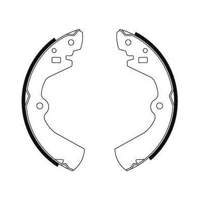 A.B.S. Bremsbackensatz 8668 für NISSAN HYUNDAI