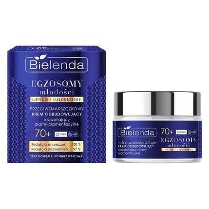Bielenda Egzosomy Młodości przeciwzmarszczkowy krem do twarzy 70+ na dzień i noc 50ml (50 ml, Nachtcreme, Tagescreme) (54770269)