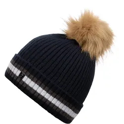 Cavallo OGGI Damen Strickmütze darkblue HW 19, Ca19_HW_Gr.: 1