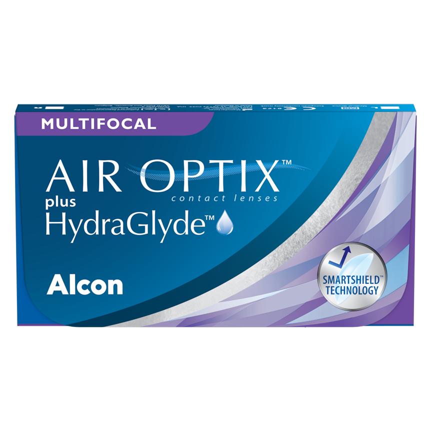 Air Optix plus HydraGlyde Multifocal (-6, Monatslinse, 6 Stk., Multifokal) (10216408)