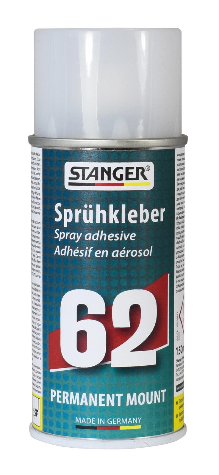 STANGER Permanent Mount 62 Sprühkleber 400,0 ml, 1 St. 100062