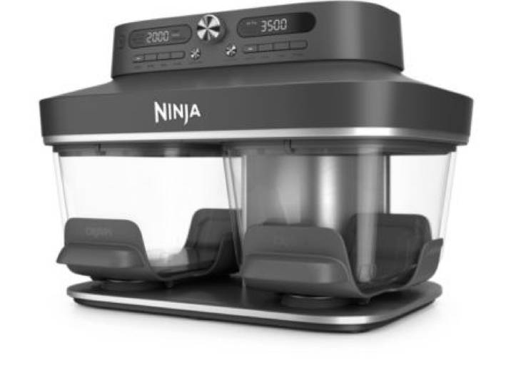Ninja - Friteuse Sans Huile Crispi Dualzone 8 Fonctions Dd102eubl1