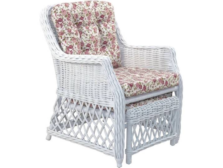 Home affaire Rattanstuhl, Handarbeit, Maße (B/T/H): (67/75/91)