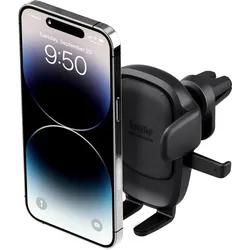 iOttie Easy One Touch 6 Universell Lüftungsgitter Autohalterung Schwarz, Smartphone Halterung, Schwarz