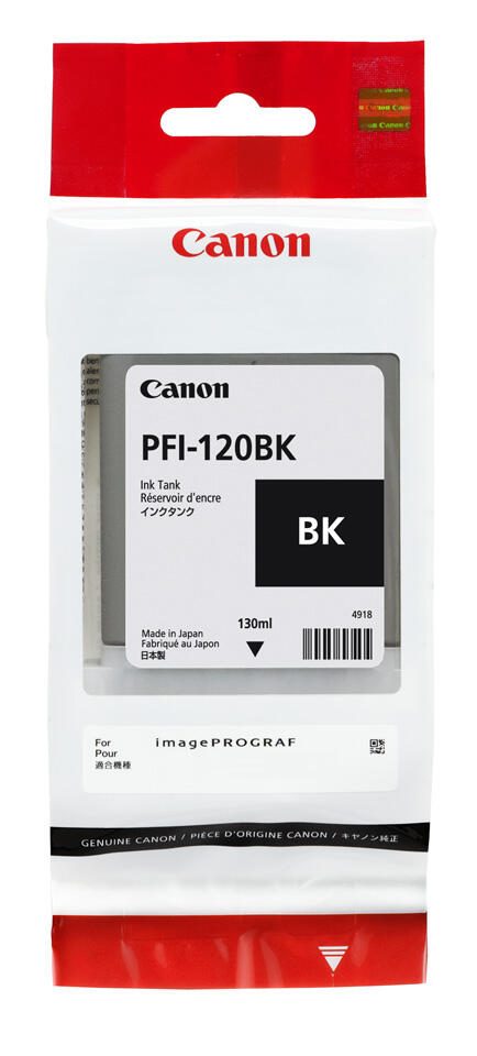 Canon Original PFI-120BK Druckerpatrone - schwarz 2885C001