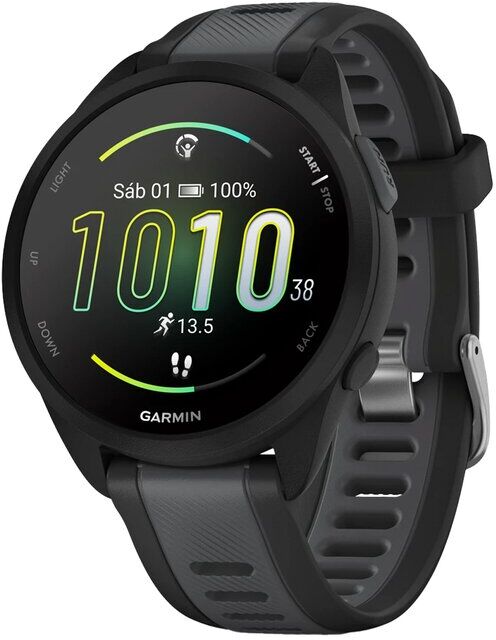 SMARTWATCH GARMIN FORERUNNER 165 PRETO