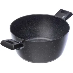 Moneta Etnea Kasserolle 2 Griffe 20cm, Pfanne + Kochtopf, Schwarz