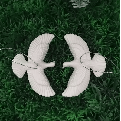 Acrylic Friendship Dove Ornament Romantic Hanging Decor Gift Acrylic Friendship Dove Ornament Romantic Hanging Decor Gift