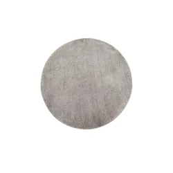 como Hochflorteppich   ¦ beige ¦ Synthetische Fasern Ø: 120.0