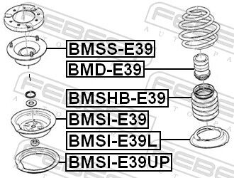 Febest Federteller Bmsie39 Vorderachse Für Bmw