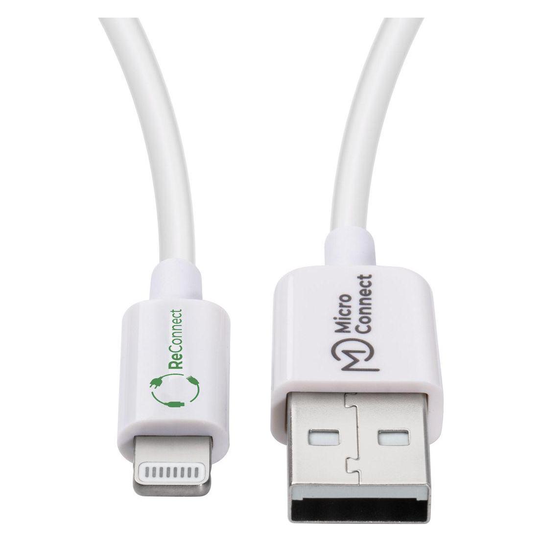 MicroConnect ReConnect USB-A 2.0 to (2 m, USB 2.0) (ECO-LIGHTNING2)