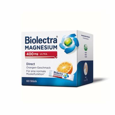 Biolectra Magnesium 400 mg ultra Direct Orange 60 St Pellets