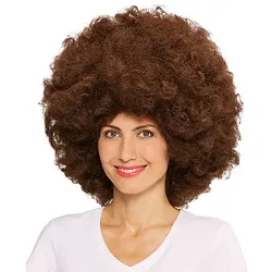 Perücke "Locken", braun