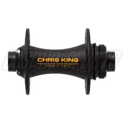 Chris King Disc Centerlock BOOST Nabe VR, 110x15mm, 28 L., Edelstahl-Lager, two tone black/gold