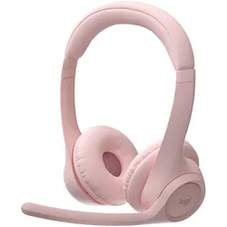 Logitech Zone 300 Headset Rosé- Kabelloses Headset für Home Office & Büro