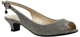 Extra Wide Width Women's Jenvey Slings by J.Renee® by J. Renee in Pewter (Size 7 WW)