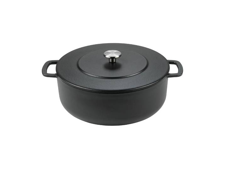 Combekk Cocotte Combekk Enameled en fonte émaillée Ø28 cm Black