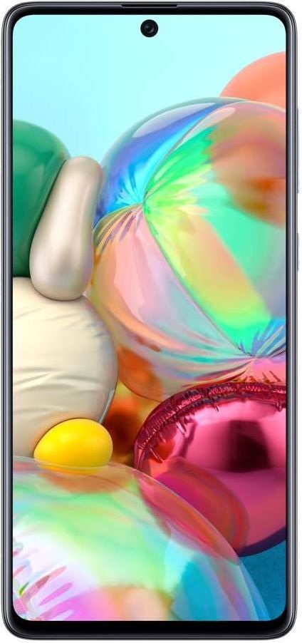 SAMSUNG Galaxy A71 Mobile Sim-Free Smartphone 128GB (UK Version) - Prism Crush Black, Used - Like New