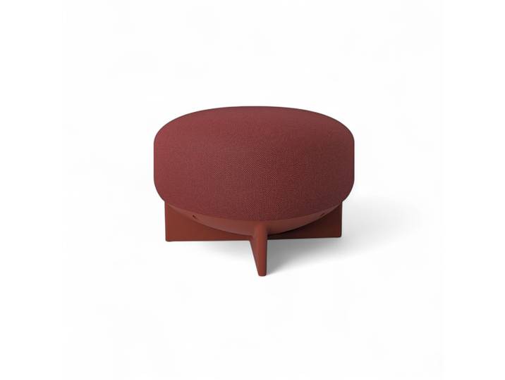 Gaber To-Go Sitzhocker, Rotbraun/Ziegelrot, Neu